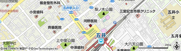 オリックスレンタカー五井駅前西口カウンター周辺の地図