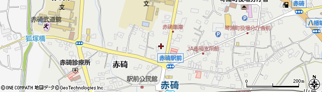 日ノ丸自動車株式会社　赤碕駅前車庫周辺の地図