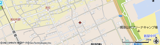鳥取県境港市新屋町2402周辺の地図