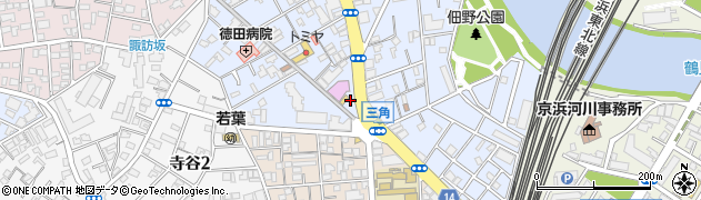 中野理容店周辺の地図
