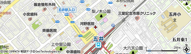 ドトールコーヒーショップ 五井駅西口店周辺の地図