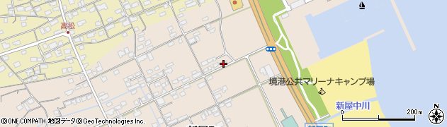 鳥取県境港市新屋町3090周辺の地図