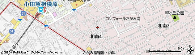 神奈川県相模原市南区相南4丁目7-3周辺の地図