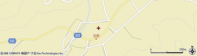 滋賀県高島市マキノ町在原506周辺の地図