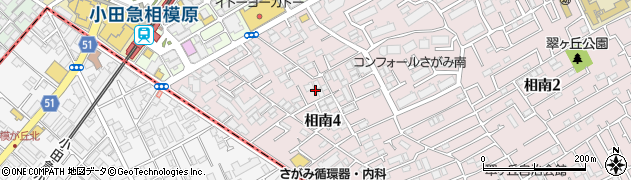 神奈川県相模原市南区相南4丁目7周辺の地図