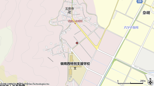 〒917-0017 福井県小浜市江古川の地図