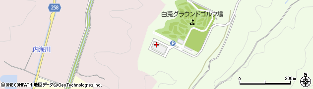鳥取県東部広域行政管理組合　事務局生活環境課環境管理係白兎グラウンドゴルフ場周辺の地図