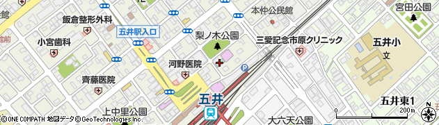五井キャピタルホテル周辺の地図