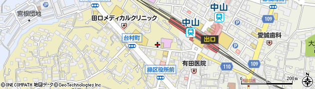 三井住友銀行中山支店周辺の地図