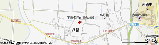 鳥取県東伯郡琴浦町八幡周辺の地図