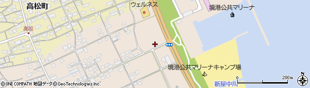 鳥取県境港市新屋町3226周辺の地図