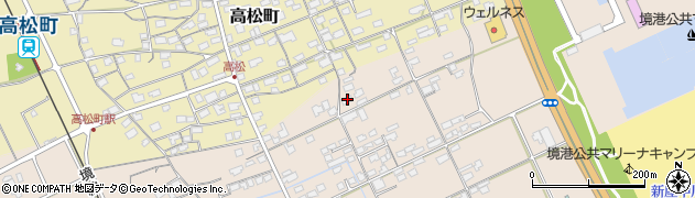 鳥取県境港市新屋町2460周辺の地図