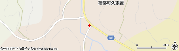 鳥取県鳥取市福部町久志羅301周辺の地図