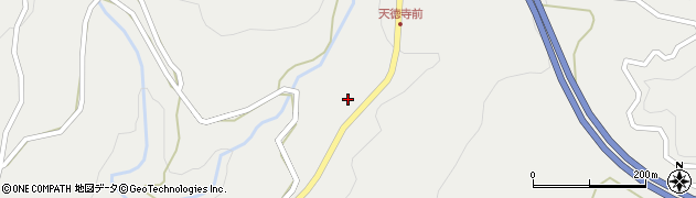 岐阜県中津川市神坂2164周辺の地図