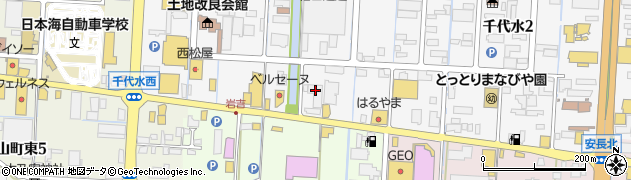おそうじ本舗　鳥取西店周辺の地図