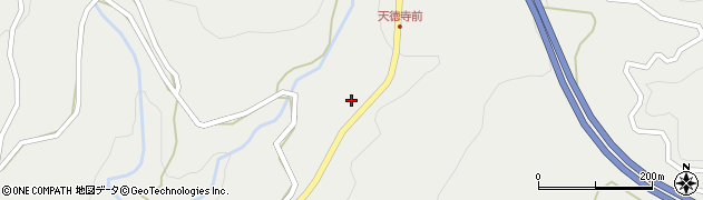 岐阜県中津川市神坂2162周辺の地図