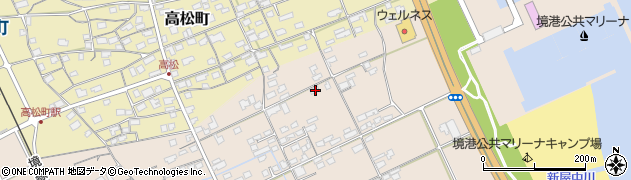鳥取県境港市新屋町2409周辺の地図