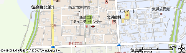 鳥取県鳥取市気高町北浜3丁目53-1周辺の地図