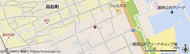 鳥取県境港市新屋町2410周辺の地図