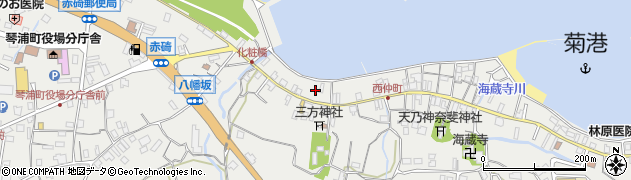 鳥取県東伯郡琴浦町赤碕1304周辺の地図