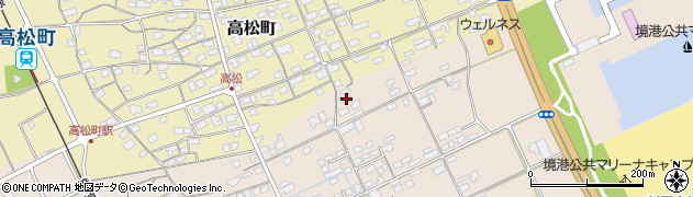 鳥取県境港市新屋町2469-2周辺の地図