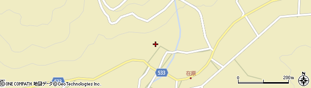 滋賀県高島市マキノ町在原618周辺の地図
