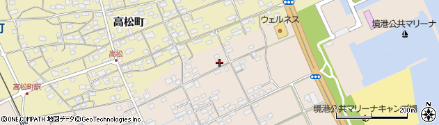 鳥取県境港市新屋町2461周辺の地図