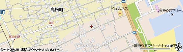 鳥取県境港市新屋町2467周辺の地図
