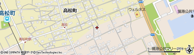 鳥取県境港市新屋町2479周辺の地図
