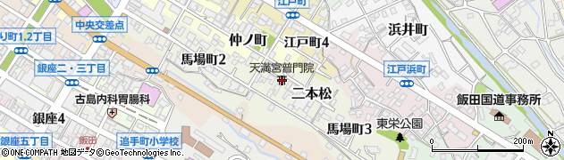 天満宮普門院周辺の地図