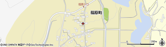 島根県松江市福原町318周辺の地図
