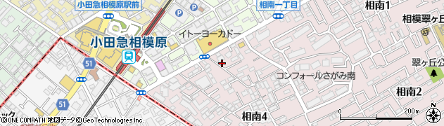 神奈川県相模原市南区相南4丁目1-24周辺の地図