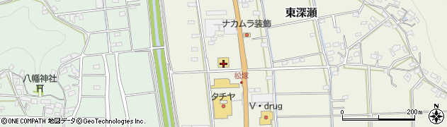 ファミリーマート山県東深瀬店周辺の地図