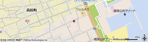 鳥取県境港市新屋町2455周辺の地図