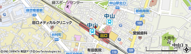 サイゼリヤ 中山駅前店周辺の地図