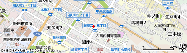 有限会社精琴堂楽器店　ヤマハ音楽教室　飯田センター周辺の地図