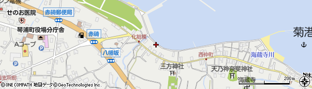 鳥取県東伯郡琴浦町赤碕2024周辺の地図