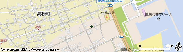 鳥取県境港市新屋町2456周辺の地図