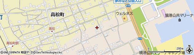 鳥取県境港市新屋町2471周辺の地図