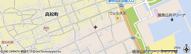鳥取県境港市新屋町2465周辺の地図