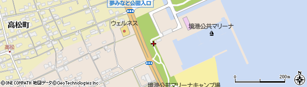 鳥取県境港市新屋町3450周辺の地図