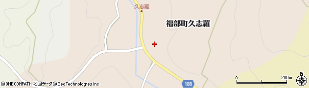 鳥取県鳥取市福部町久志羅303周辺の地図