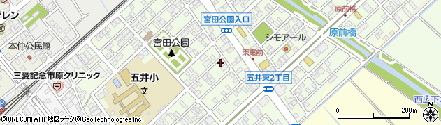 千葉県市原市五井東周辺の地図