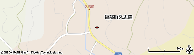 鳥取県鳥取市福部町久志羅302周辺の地図
