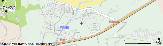 鳥取県湯梨浜町（東伯郡）石脇周辺の地図
