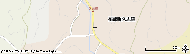 鳥取県鳥取市福部町久志羅319周辺の地図