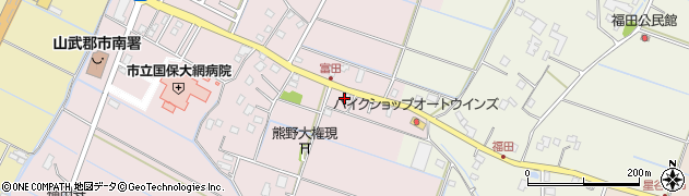 千葉県大網白里市富田1650周辺の地図