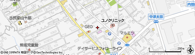 神奈川県愛甲郡愛川町中津764周辺の地図