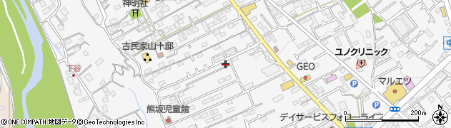 神奈川県愛甲郡愛川町中津638-7周辺の地図