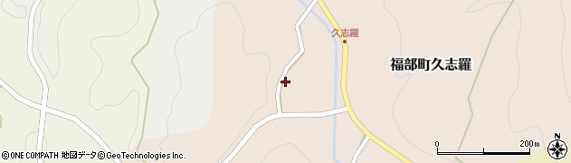 鳥取県鳥取市福部町久志羅333周辺の地図
